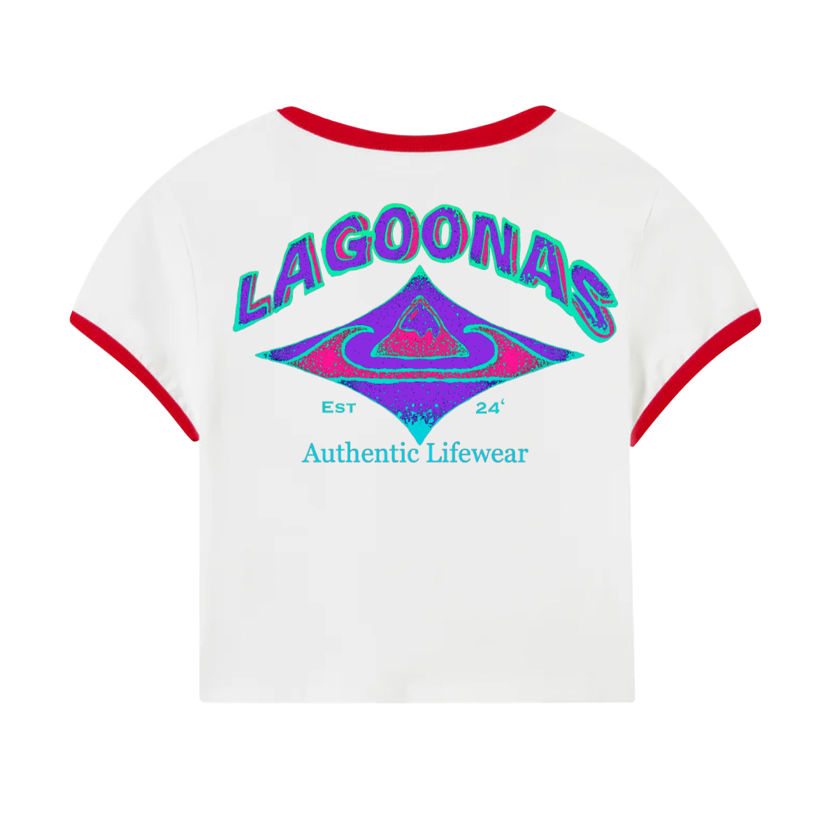 Core Baby Tee Color Ribbing(200GSM)