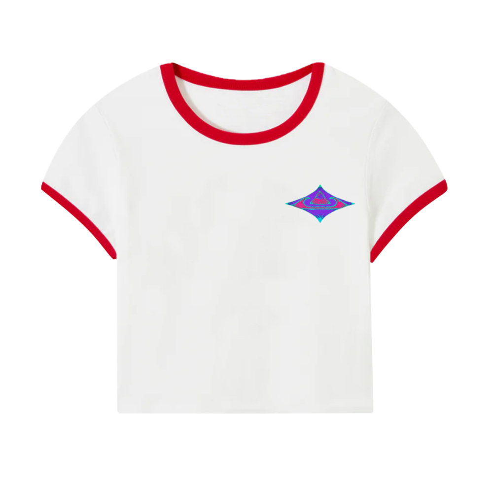 Core Baby Tee Color Ribbing(200GSM)