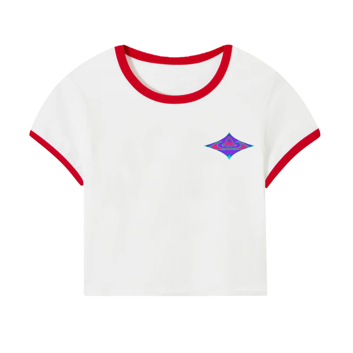 Core Baby Tee Color Ribbing(200GSM)