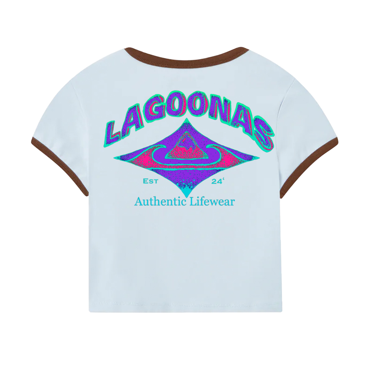Core Baby Tee Color Ribbing(200GSM)