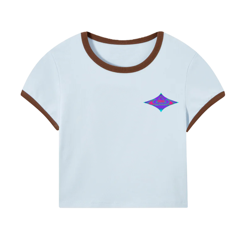 Core Baby Tee Color Ribbing(200GSM)