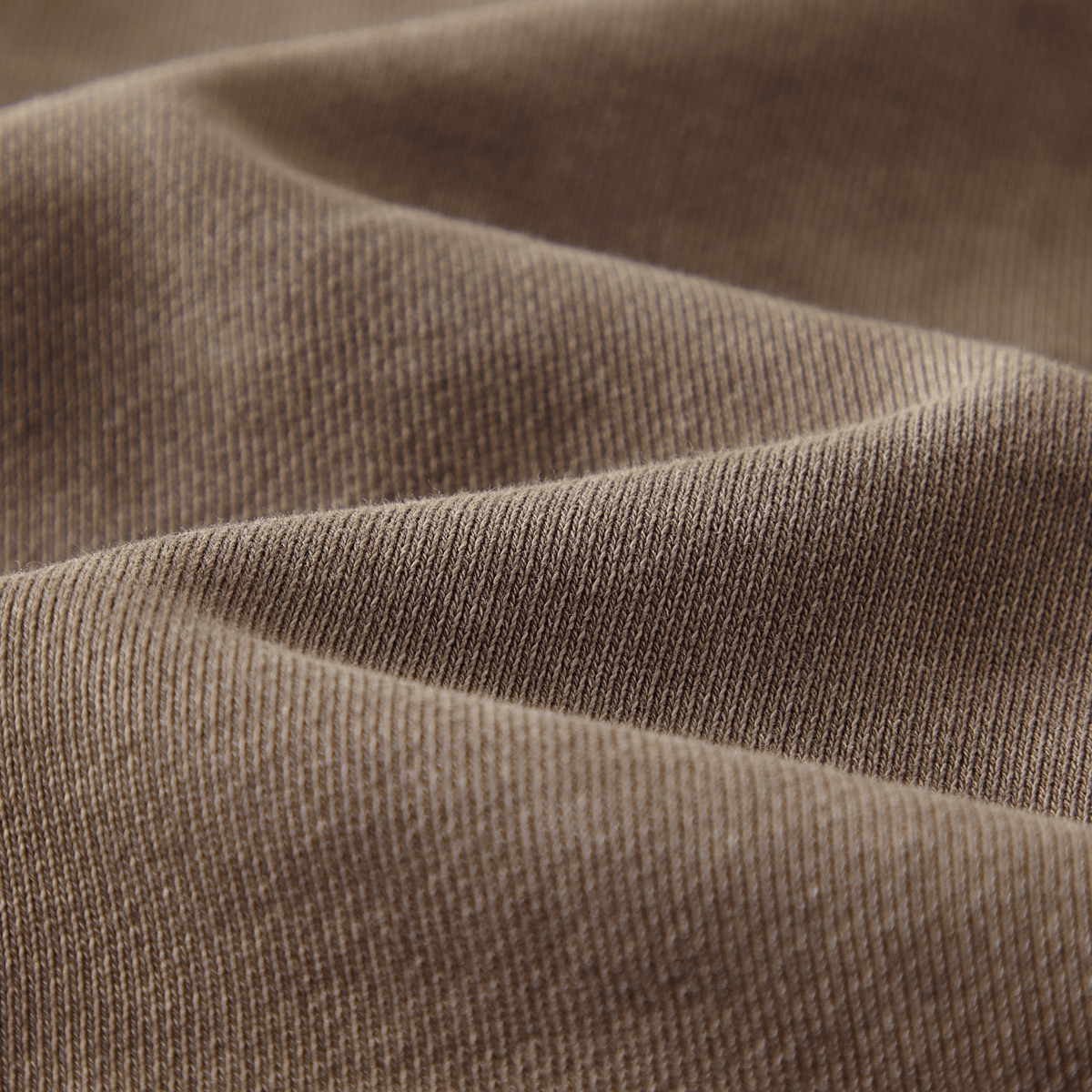 Washed Raw-Edge Cropped Crewneck SS（380GSM）