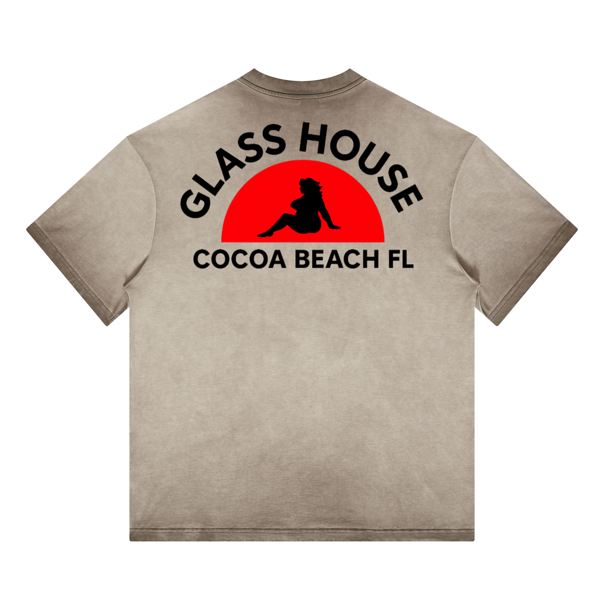 sunbaked Glass house