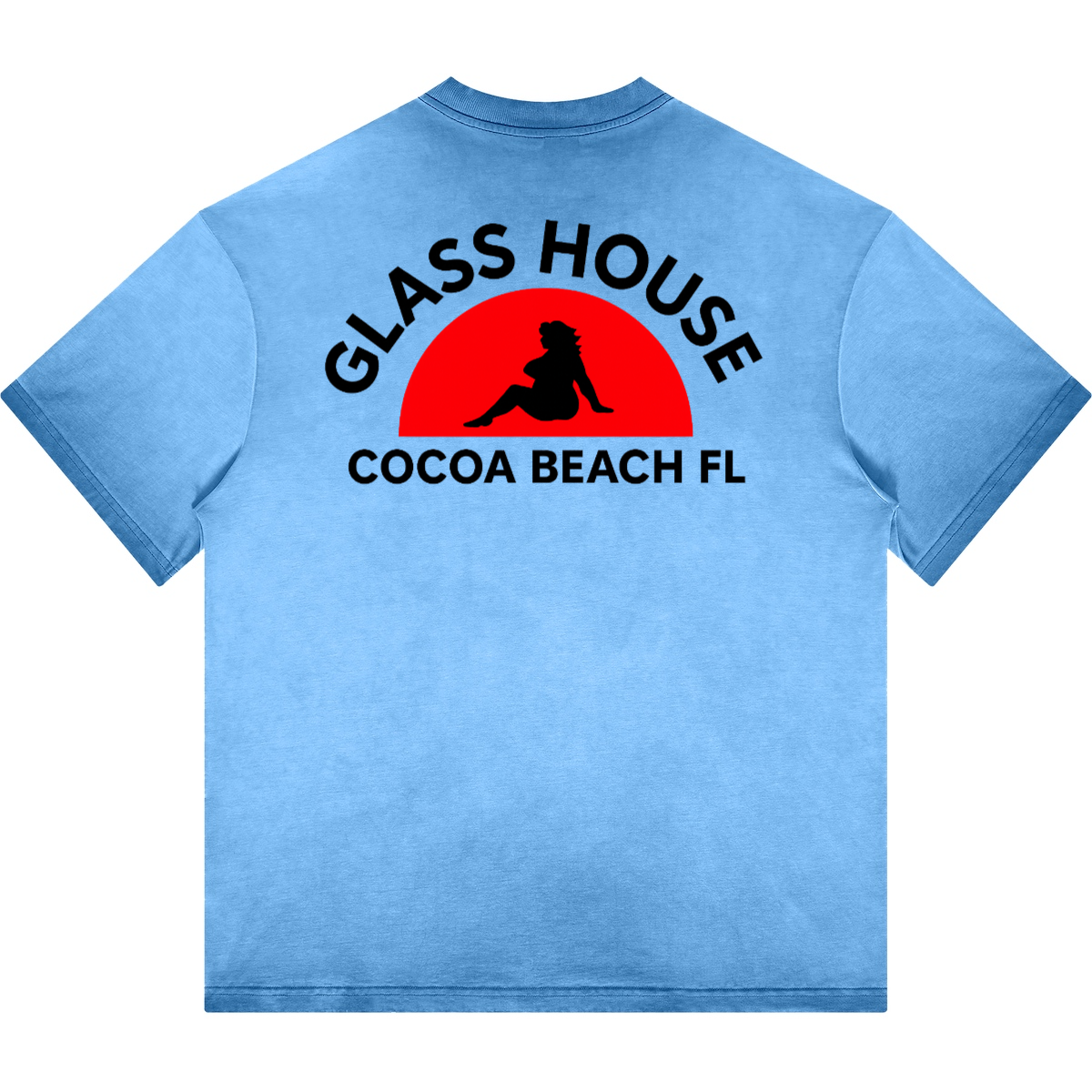 sunbaked Glass house