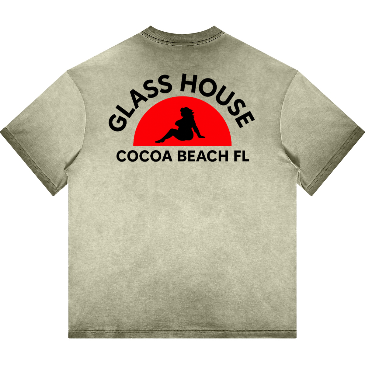 sunbaked Glass house