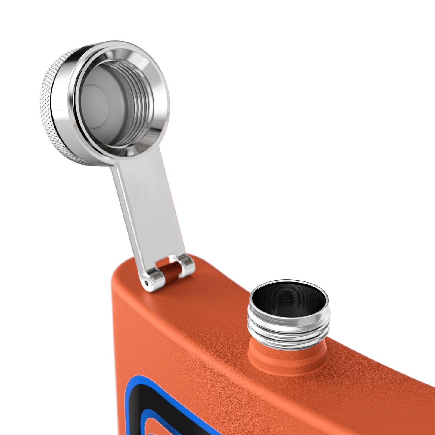 Stainless Steel Flask - Shorter Supply Design 6oz -Short Supply