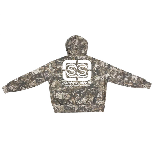 100% Cotton SS Camo Hoodie（400GSM）