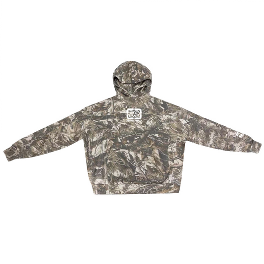 100% Cotton SS Camo Hoodie（400GSM）