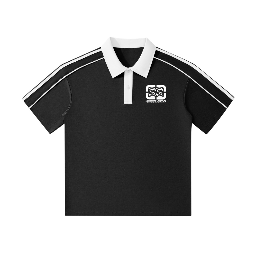 Unisex SS Collar Short-Sleeve Polo Shirt（240GSM）