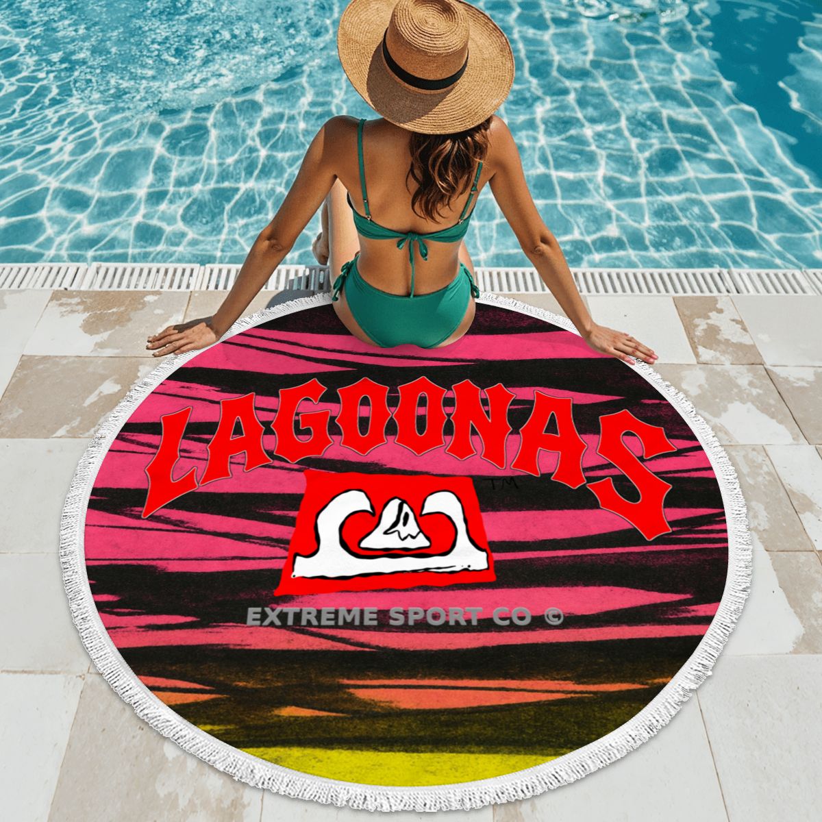 Round Tassel Towel