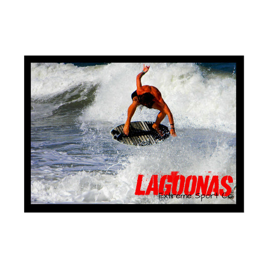 Lagdonas Extreme Sport Skimboarding Rolled Poster
