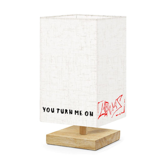 Square Table Lamp red lagoonas