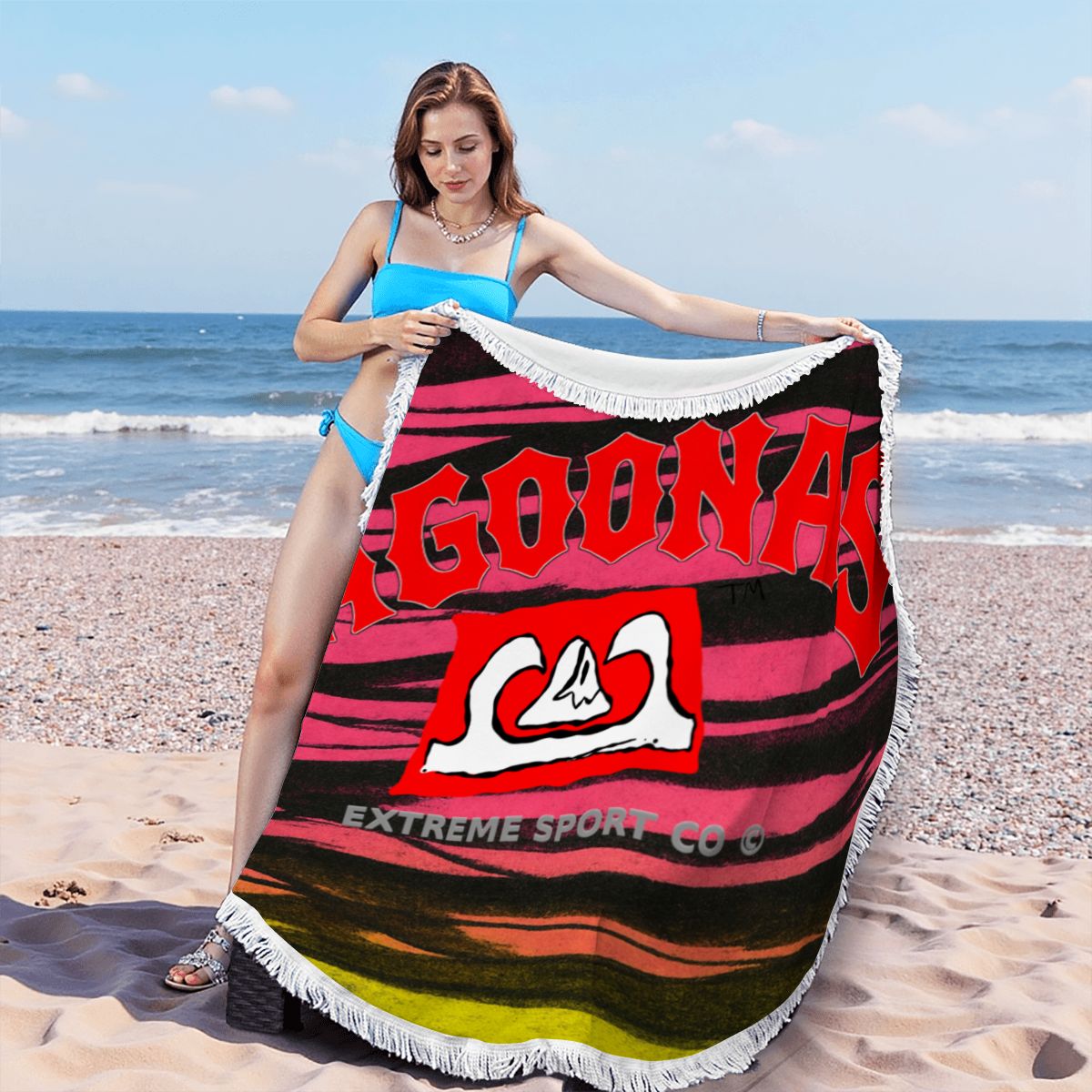 Round Tassel Towel